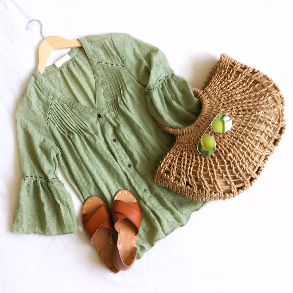 Straw Tote Handbag - Picture 4 of 6